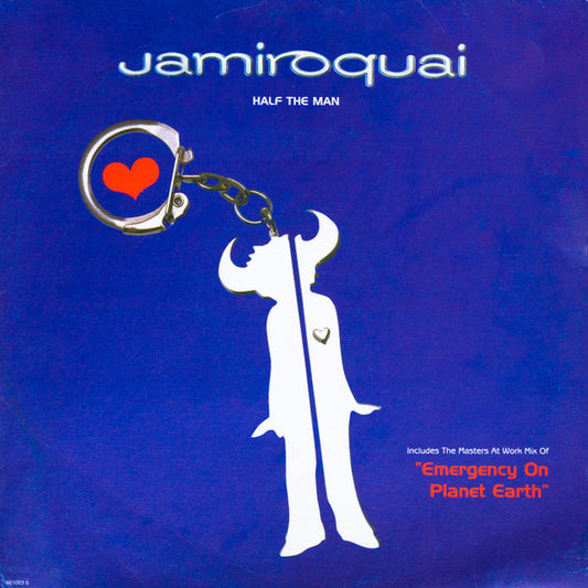 Image of Front Cover of 4715135C: 12" - JAMIROQUAI, Half The Man (Sony Soho Square; 661003 6, Europe 1994, Picture Sleeve)   VG+/VG+