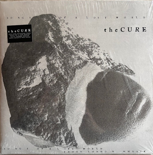 Image of Front Cover of 4725099E: 2xLP - THE CURE, Songs Of A Lost World / Songs Of A Live World: Troxy London MMXXIV (Polydor ; 00602475661306, Worldwide 2025, Textured Gatefold Sleeve, 2 Inners, 180 Gram Vinyl, One Disc Black Vinyl, One Disc Clear Vinyl)   EX/VG+