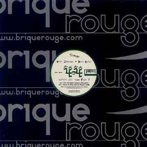 Image of Front Cover of 4745175S: 12" - BRETT JOHNSON & DAVE BARKER, Where Are You From? (Brique Rouge; br044, France 2005, Die Cut Company Sleeve) original company sleeve - sol  VG/VG