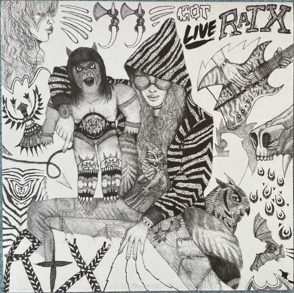 Image of Front Cover of 4745235S: LP - RTX, JJ Got Live (Drag City; DC353, US 2008, Ex Royal Trux)   EX/EX