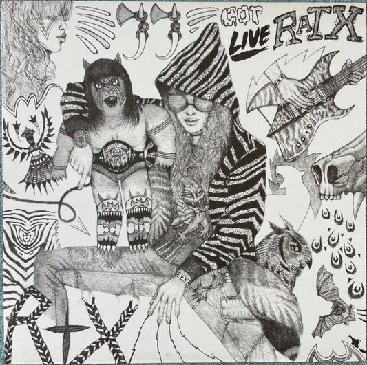 Image of Front Cover of 4745235S: LP - RTX, JJ Got Live (Drag City; DC353, US 2008, Ex Royal Trux)   EX/EX