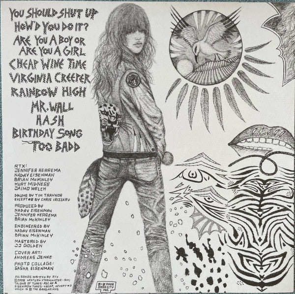 Image of Back Cover of 4745235S: LP - RTX, JJ Got Live (Drag City; DC353, US 2008, Ex Royal Trux)   EX/EX