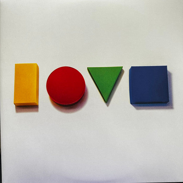 Image of Front Cover of 4745279S: LP - JASON MRAZ, Love Is A Four Letter Word (Atlantic; RCV1 530701, Worldwide 2023, Limited Edition, Clear)   EX/EX