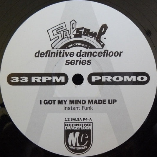 Image of Front Cover of 4715247C: 12" - INSTANT FUNK / RIPPLE, I Got My Mind Made Up / The Beat Goes On And On (Salsoul Records; 12 SALSA P4, UK 1993, Company Sleeve)   VG/VG