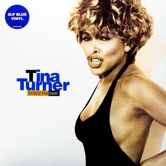 Image of Front Cover of 4715258C: 2xLP - TINA TURNER, Simply The Best (Parlophone; 50541976545709, Europe 2024 Reissue, Gatefold, 2 Inners, Blue Vinyl) Still In Opened Shrinkwrap With Hype Sticker  EX/VG