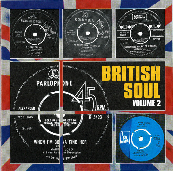 Image of Front Cover of 4755135S: CD - VARIOUS, British Soul Volume 2 (Goldmine Soul Supply ; GSCD79, UK 1999)   VG+/VG+