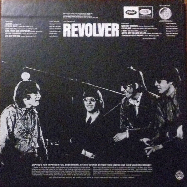 Image of Back Cover of 4755138S: CD - THE BEATLES, Revolver (Capitol Records; B0019709-02, Europe 2014)   EX/EX
