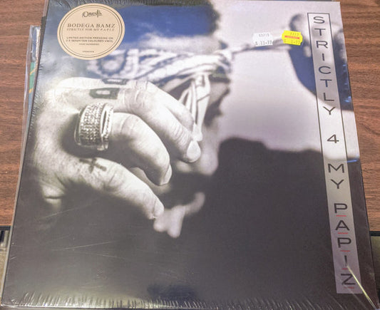 Image of Front Cover of 4745314S: 2xLP - BODEGA BAMZ, Strictly 4 My P.A.P.I.Z. (Omerta Inc; OMINC016, UK 2018 Reissue, 180 Gram Tan Vinyl, Hand Numbered) No. 270. Opened Instore, Still In Stickered Shrinkwrap  VG+/EX
