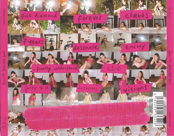 Image of Back Cover of CD - NEW/NEW - CHARLI XCX, How I'm Feeling Now (Asylum Records; 0190295136208, UK 2020, Jewel Case), ,  - 0536109E