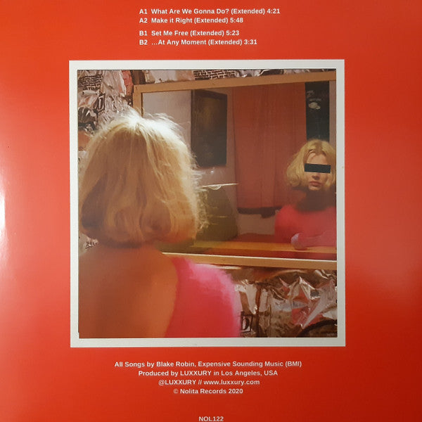 Image of Back Cover of LP - VG/VG - LUXXURY, Set Me Free (Nolita; NOL122, UK 2020), Plays VG,  - 4046141S