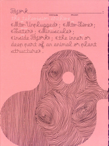 Image of Front Cover of 4735220E: 5xDVD - BJ�RK, The Television Archive (One Little Indian; BJORK527DVD, UK 2005, Slipcase)   VG+/VG+