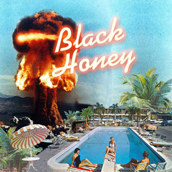 Image of Front Cover of 4715437C: 7" - BLACK HONEY, Somebody Better / Cadillac (Not On Label; BLK12, UK 2017, Picture Sleeve, Limited Edition, Orange Vinyl)   VG+/VG+