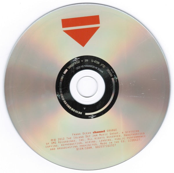 Image of Label Cover of 4715477C: CD - FRANK OCEAN, Channel Orange (Island Def Jam; 3710232, Worldwide 2012, Gatefold, 8 Page Booklet)   NEW/NEW