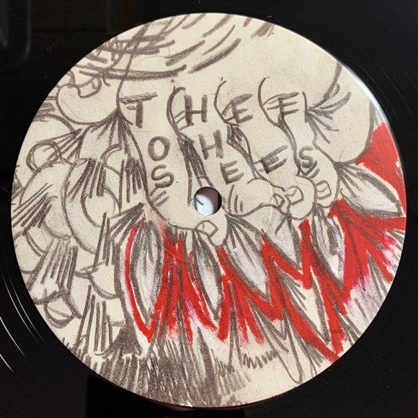 Image of Label Cover of 4725281E: LP - THEE OH SEES, Sucks Blood (Castle Face ; CF001, US 2019 Reissue, Download Code) 2cm tear to top edge.  VG/VG+
