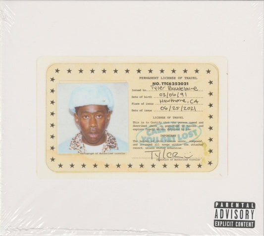 Image of Front Cover of CD - NEW/NEW - TYLER, THE CREATOR, Call Me If You Get Lost (Columbia; 19439916632, Europe 2021, Digipak), ,  - 0556051S