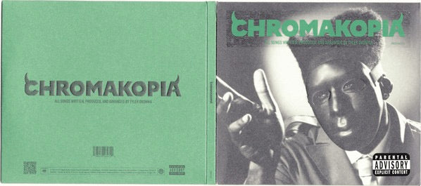 Image of Back Cover of CD - NEW/NEW - TYLER, THE CREATOR, Chromakopia (Columbia; 19802926472, Europe 2025 Reissue, Gatefold), ,  - 0556050S