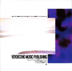 Image of Back Cover of 4715451C: 12" - PATRICK HOLLAND, Simstim (Verdicchio Music Publishing; VMP008, Canada 2020, Picture Sleeve)   VG/VG