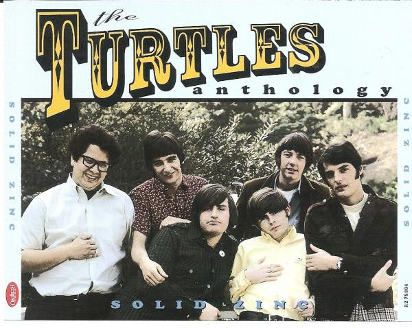 Image of Front Cover of 4755232S: 2xCD - THE TURTLES, Solid Zinc: The Turtles Anthology (Rhino Records; R2 78304, US 2002)   VG/VG+
