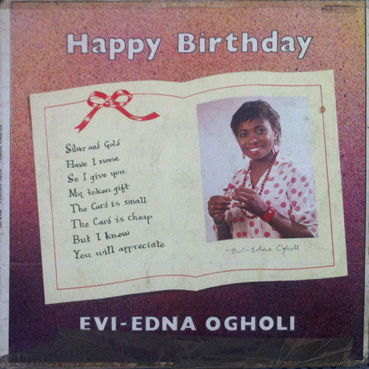 Image of Front Cover of LP - VG/VG+ - EVI-EDNA OGHOLI, Happy Birthday (Polydor; POLP 197, Nigeria 1988), ,  - 4745423S