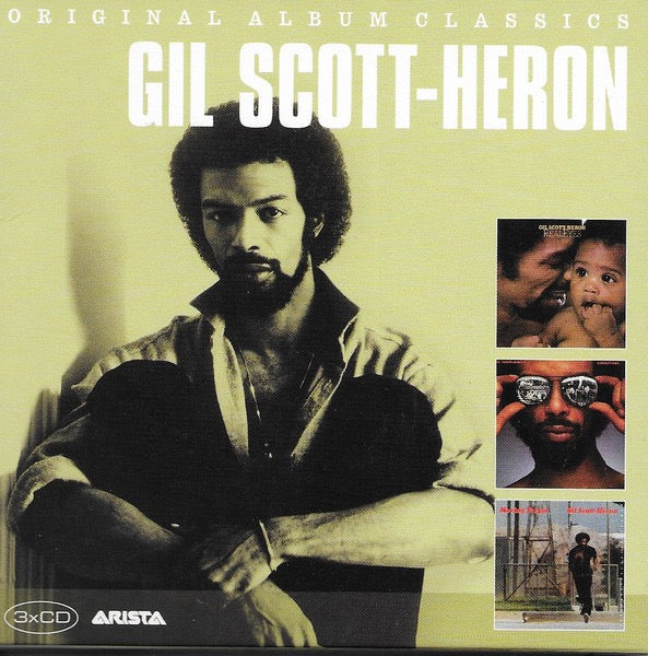 Image of Front Cover of 3xCD - VG+/VG+ - GIL SCOTT-HERON, Original Album Classics (Arista; 88697647002, Europe Reissue, Box Set, 3 Inners), ,  - 4216608C