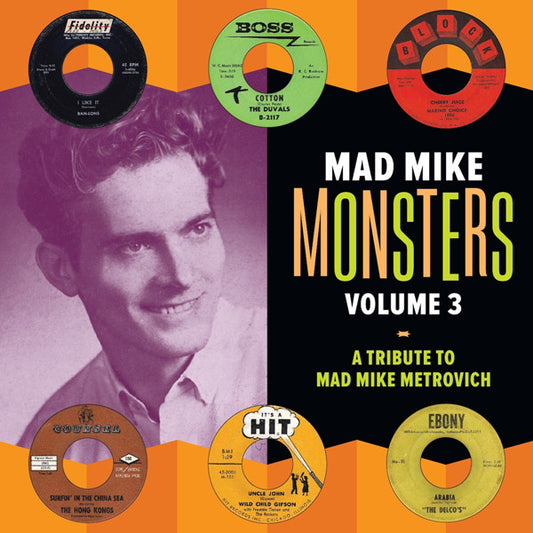 Image of Front Cover of CD - VG+/VG+ - VARIOUS, Mad Mike Monsters Volume 3 - A Tribute To Mad Mike Metrovich (Norton Records; CED-340, US 2008), ,  - 0356192S
