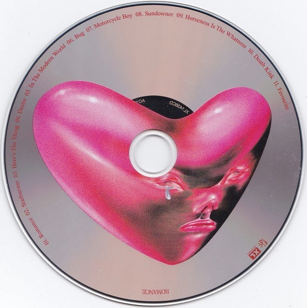 Image of Label Cover of CD - NEW/NEW - FONTAINES D.C., Romance (XL Recordings; XL1436CD, Europe 2024, Card Sleeve), ,  - 1056124S