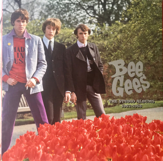 Image of Front Cover of 4845014S: 6xLP - BEE GEES, The Studio Albums 1967-1968 (Warner Strategic Marketing; RHI1 74872, UK, Europe & US 2007, Box Set with 3 Pasteback Gatfold Sleeves, Booklet) Light edge wear to box, feint wear to LP covers  VG/VG+