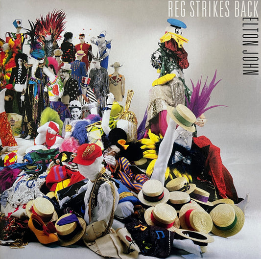 Image of Front Cover of LP - NEW/NEW - ELTON JOHN, Reg Strikes Back (The Rocket Record Company; 5516081, Worldwide 2023 Reissue, Gatefold, Inner), ,  - 4855019S
