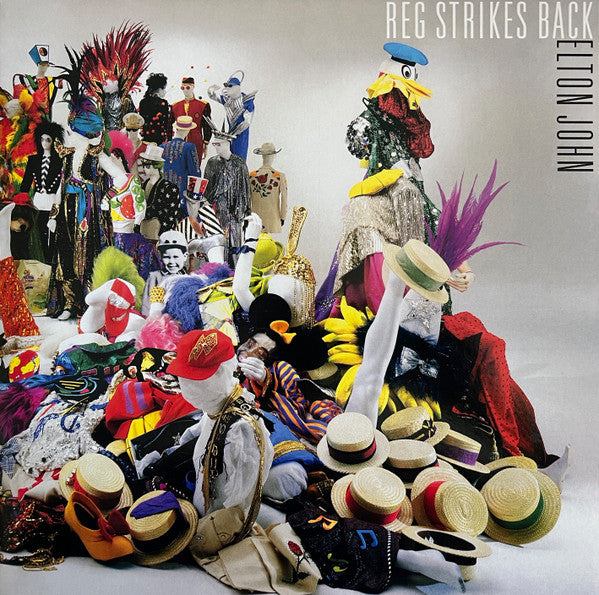 Image of Front Cover of LP - NEW/NEW - ELTON JOHN, Reg Strikes Back (The Rocket Record Company; 5516081, Worldwide 2023 Reissue, Gatefold, Inner), ,  - 4855019S