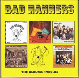 Image of Front Cover of 5xCD - VG+/VG+ - BAD MANNERS, The Albums 1980-85 (Pressure Drop; WPDROPBOX26, Europe 2018, Box Set, Booklet), "Ska "N" B" has a few marks, all other discs EX.,  - 3216222C