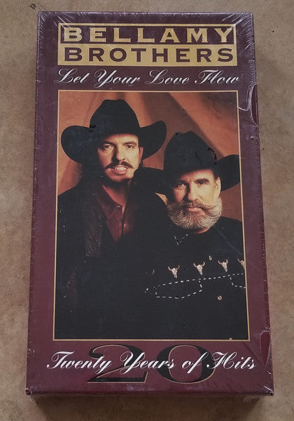 Image of Front Cover of 2xCD - EX/VG+ - BELLAMY BROTHERS, Let Your Love Flow (Twenty Years Of Hits) (Intersound; CDI 1105, US 1994, Box Set, Booklet), Volume one ex, Volume two sealed. Light wear to corners and edges of box,  - 4815020C