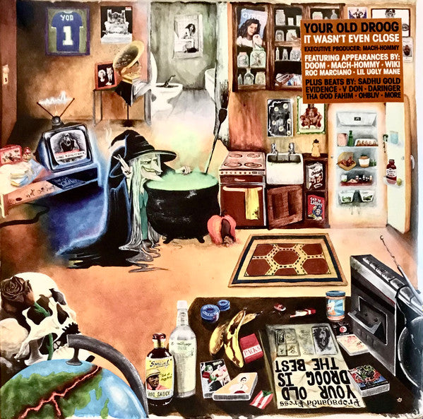 Image of Front Cover of 4845084S: 2xLP - YOUR OLD DROOG, It Wasn't Even Close (Gogul Mogul; GSE-785, US 2019) Strong VG+  VG+/VG+