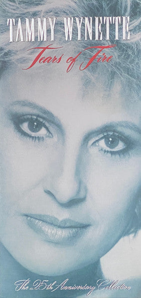 Image of Front Cover of 4815136C: 3xCD - TAMMY WYNETTE, Tears Of Fire (The 25th Anniversary Collection) (Epic; E3K 52741, US 1992, Box Set, Booklet)   EX/EX