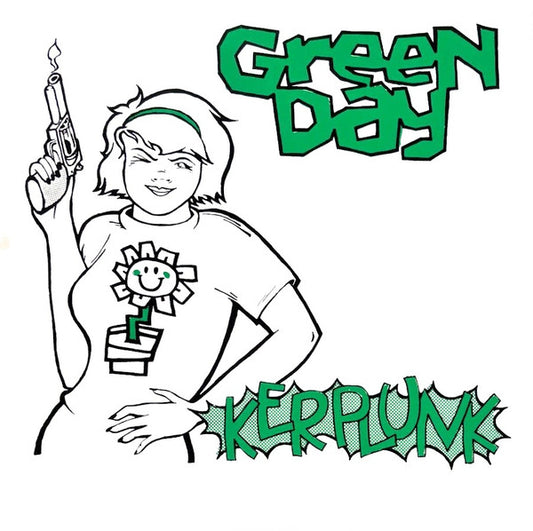 Image of Front Cover of 4845066S: LP - GREEN DAY, Kerplunk! (Reprise Records; 517784-1, USA & Europe 2009 Reissue, Insert, No 7")   VG+/VG+