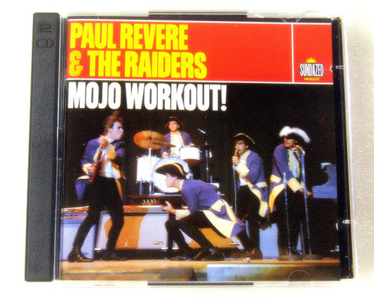 Image of Front Cover of 4835111E: 2xCD - PAUL REVERE & THE RAIDERS, Mojo Workout! (Sundazed Music; SC 11097, US 2000, Jewel Case)   VG+/VG+