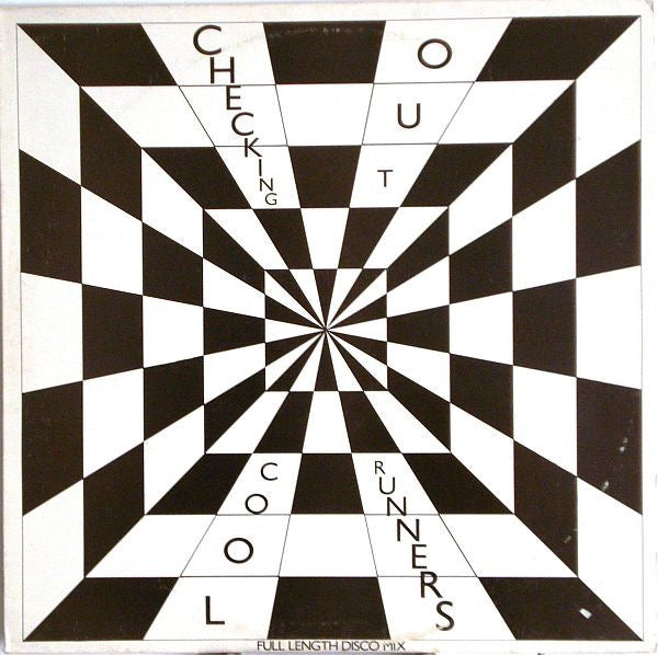 Image of Front Cover of 12" - VG/VG+ - COOL RUNNERS, Checking Out (MCA Records; MCAT 793, UK 1982, Picture Sleeve), Light ringwear on sleeve.,  - 4146110S