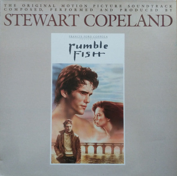 Image of Front Cover of LP - VG/VG - STEWART COPELAND, Rumble Fish (Original Motion Picture Soundtrack) (A&M Records; AMLX 64983, UK 1983), Strong VG,  - 4815096C