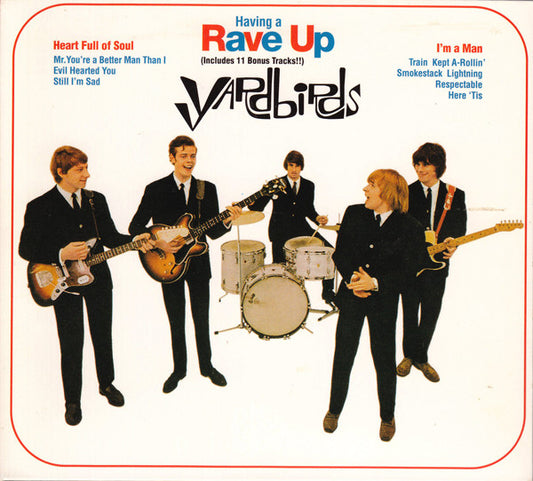 Image of Front Cover of 4835121E: CD - YARDBIRDS, Having A Rave Up (Repertoire Records; REP 4758-WY, Germany 1999, Digipak, Booklet)   VG+/VG+
