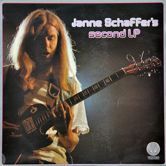 Image of Front Cover of 4815267C: LP - JANNE SCHAFFER, Janne Schaffer's Second LP (Vertigo; 6360 118, UK 1975, Laminated Sleeve) Some bubbling to laminate.  VG/VG