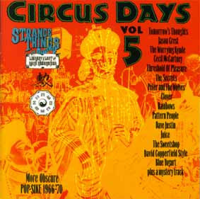 Image of Front Cover of 4424131E: LP - VARIOUS, Circus Days Vol 5 (Strange Things; STZ5011, UK 1991)   VG+/VG