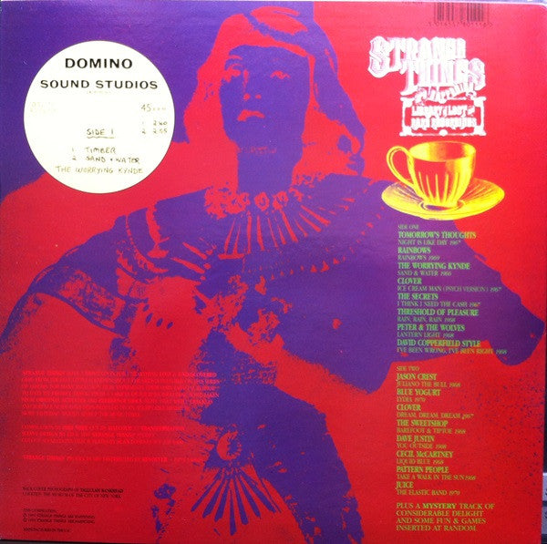 Image of Back Cover of 4424131E: LP - VARIOUS, Circus Days Vol 5 (Strange Things; STZ5011, UK 1991)   VG+/VG