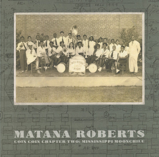 Image of Front Cover of 4825129E: 2xLP - MATANA ROBERTS, Coin Coin Chapter Two: Mississippi Moonchile (Constellation; CST098LP, Canada 2013, 2 Inserts)   EX/EX
