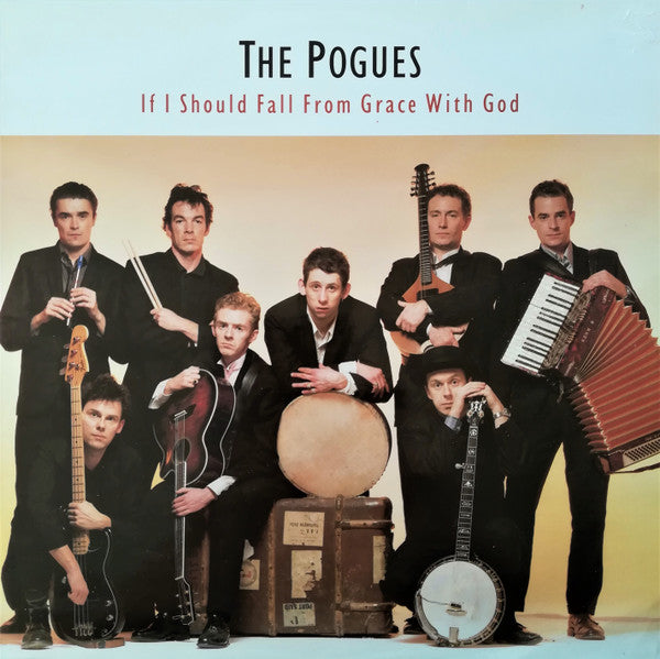Image of Front Cover of LP - VG/VG - THE POGUES, If I Should Fall From Grace With God (Pogue Mahone Records; NYR 1, Scandinavia 1988), Strong VG Throughout. ,  - 2516110C