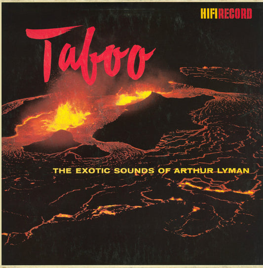 Image of Front Cover of 4815203C: LP - ARTHUR LYMAN, Taboo (The Exotic Sounds Of Arthur Lyman) (HiFi Records; R 806, US 1958, Pasteback Sleeve) Light marks only.  VG+/VG
