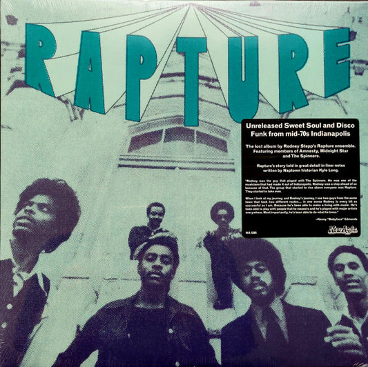 Image of Front Cover of LP - VG+/EX - RAPTURE, Rapture (Now-Again Records; NA 5285, US 2025, Insert), Stickered (light scuffs) shrink-wrap,  - 4815332C