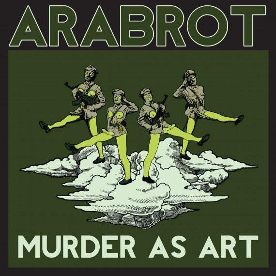 Image of Front Cover of 4845217S: 12" - ARABROT, Murder As Art (Fysisk Format; , Norway 2013, Inner, White Vinyl) Seal opened instore, still in shrinkwrap.  EX/EX