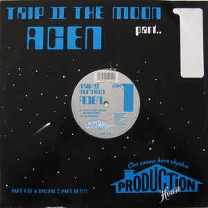 Image of Front Cover of 12" - VG/G+ - ACEN, Trip II The Moon - Part 1 (Production House; PNT 042, UK 1992, Picture Sleeve), Lots of light marks and wear from play. Sleeve has some creasing.,  - 4046303S