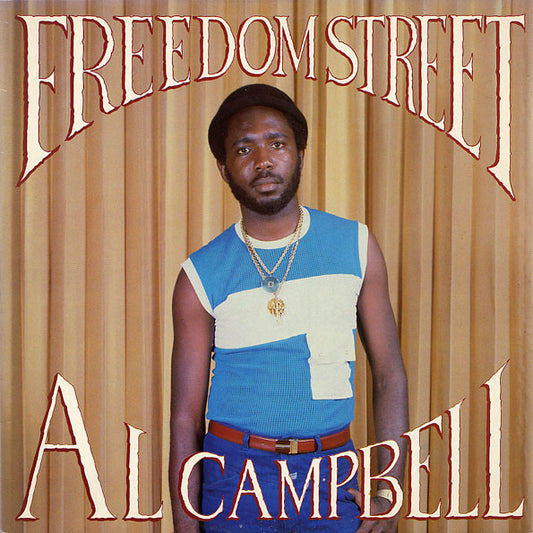 Image of Front Cover of 4815354C: LP - AL CAMPBELL, Freedom Street (Londisc Records; LDRLP 007, UK 1984)   VG+/VG+