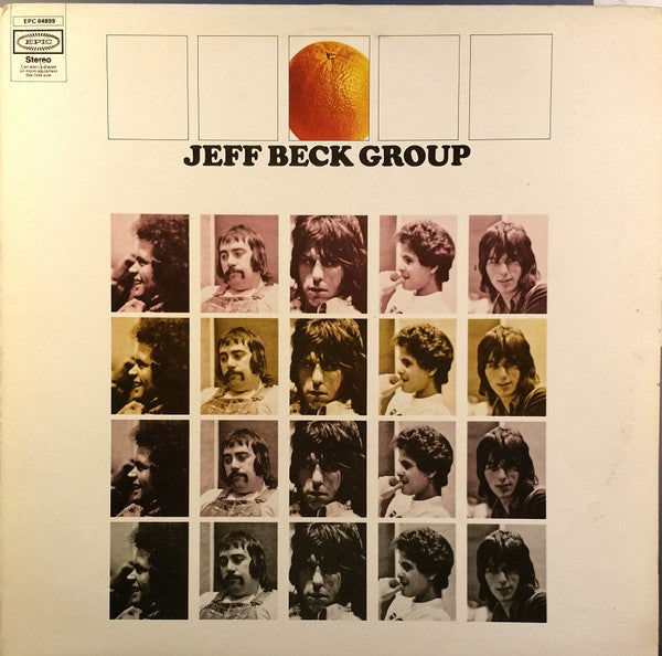 Image of Front Cover of 4825170E: LP - JEFF BECK GROUP, Jeff Beck Group (Epic; EPC 64899, UK 1972) Creasing and ring wear.  Large mark causes a small click over tracks B1 and B2.    VG/G+
