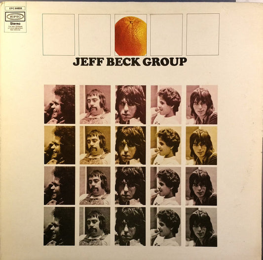 Image of Front Cover of 4825170E: LP - JEFF BECK GROUP, Jeff Beck Group (Epic; EPC 64899, UK 1972) Creasing and ring wear.  Large mark causes a small click over tracks B1 and B2.    VG/G+